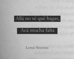 Letras Secretas