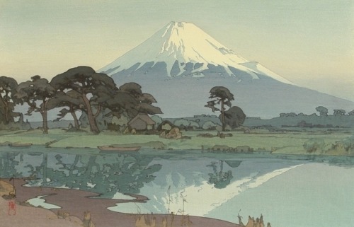 Hiroshi Yoshida, Views of Mt Fujimore