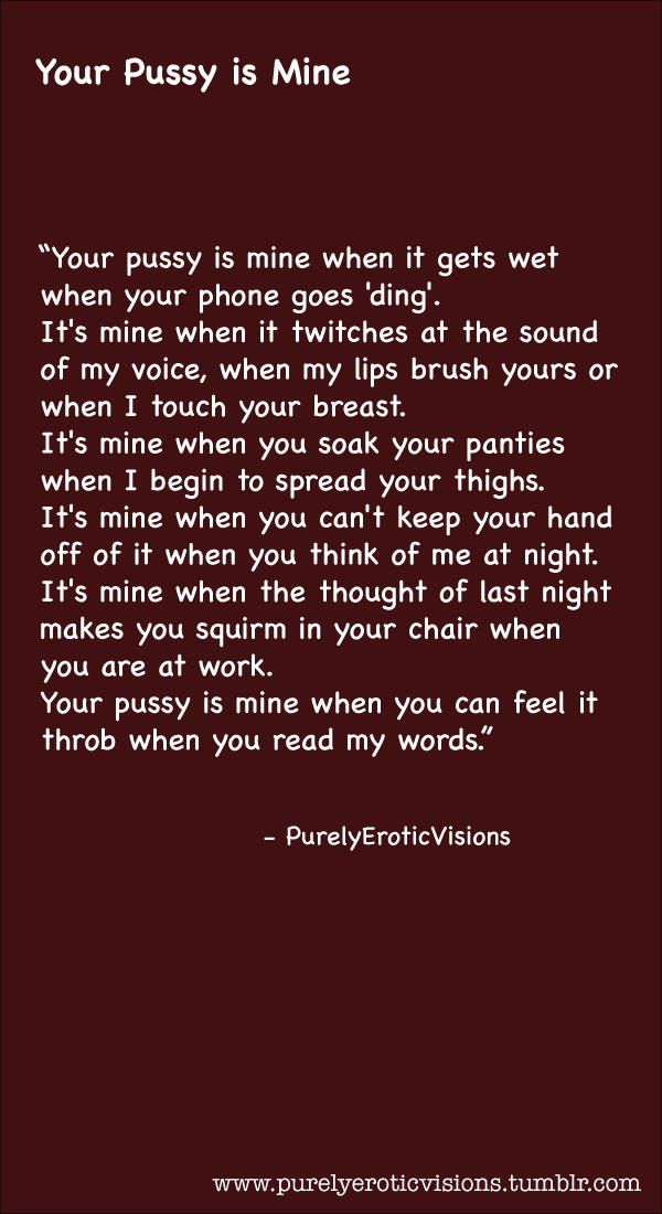 Allow me the pleasure... of pleasuring you...