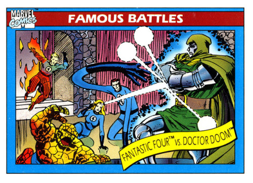 comicbooktradingcards:Character Spotlight | Doctor Doom | Part 3Part 1 || Part 2