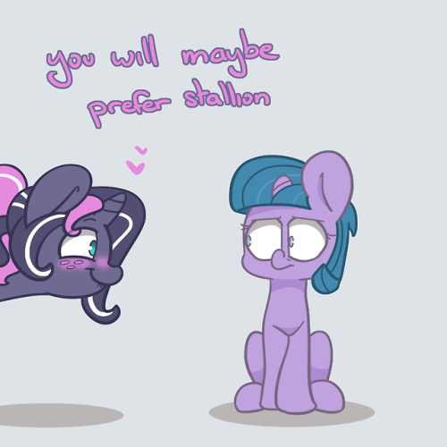ask-louvely: I know one pony who can jump on the good  opportunity  We don’t see stallion Louvely here so it doesn’t count like an ask. Still 3 asks “stallion”.  You like my stuff? Supporte me on https://www.patreon.com/ask_louvely  X3