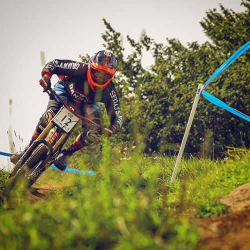philkmetz:  Charging down Beech before the rain showed up and made things a little more interesting.
