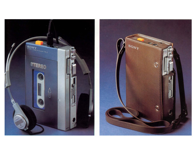 design-is-fine:  Sony Walkman TPS-L2, portable stereo cassette player, 1979. Japan.