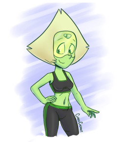 peridot’s workout outfitlots of new drawings