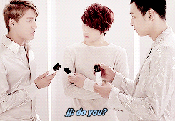 yoonmin:  Even in CF’s they pick on Junsu 