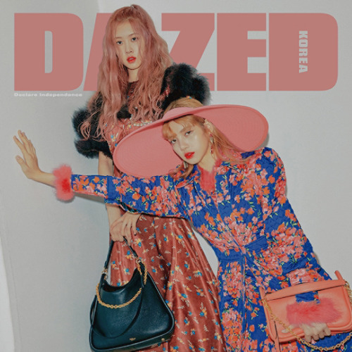 lalalalisamm:Rosé and Lisa for Dazed Magazine 