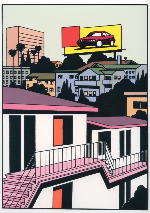 chancepress:Another Ken Price print from Heat Wave. When I think about the decade or so that I lived