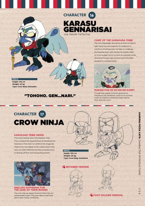 “Samurai Pizza Cats: Official Fan Book” is coming next week in US.Pre-order >> htt
