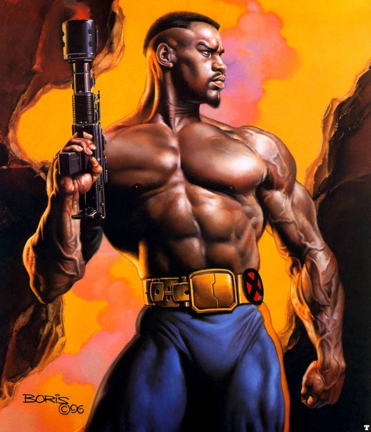 lospaziobianco:1) Storm by Julie Bell2) Ultimate Falcon by Kaare Andrews3) Black
