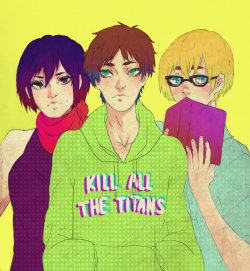 dokisartblog:  Cool kids 