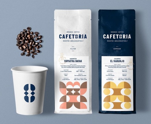 Fusion of Latin American and Scandinavian into a coffee branding, designed by Diferente