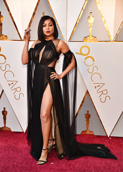 yourstrulys: Taraji P. Henson attends the 90th Annual Academy Awards at Hollywood &amp; Highland Center on March 4, 2018 in Hollywood, California. 