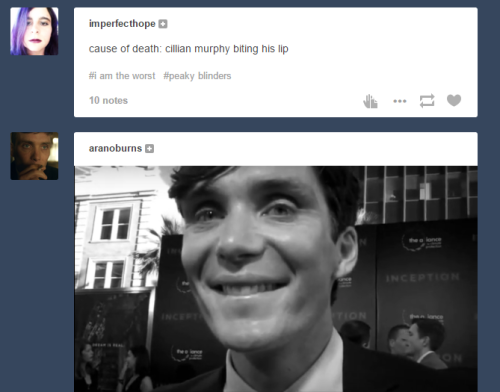 The Cillian Murphy tag did a thing and it is wonderful