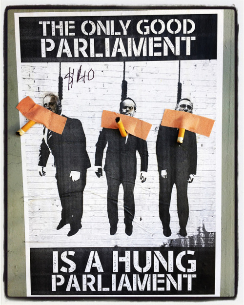 Anarchist posters seen around Sydney in June 2016