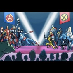 #avengers vs #xmen dance off! #avx #avengersvsxmen
