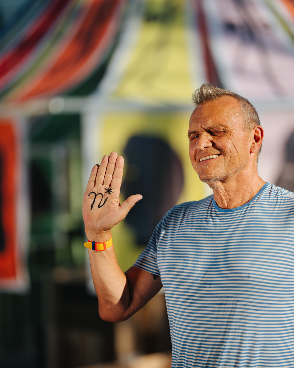 Jean-Charles de Castelbajac at Paris Biennale: flying the flag for style For Financial Times, Sept 2018
(Alex Cretey Systermans)