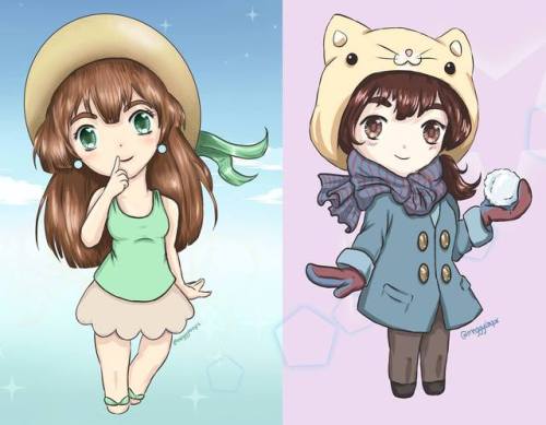 10 year redraw! Summer and Winter twins