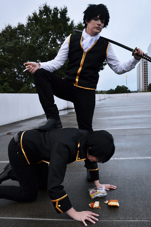 Photo (x) Hijikata (x) Yamazaki (x)THROWS UP some silly pictures all the way back from AWA - cosplay