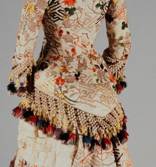 fripperiesandfobs: Dress, Japan, early 1880’s From Cultural Heritage Online