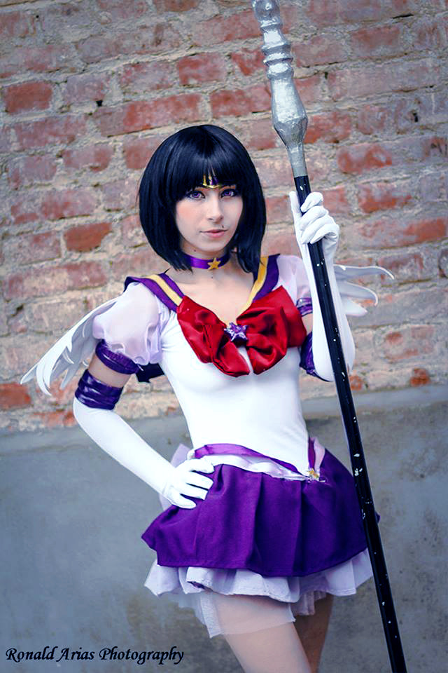 cosplayhotties:  Eternal Sailor Saturn Cosplay by MaryAlfaro 