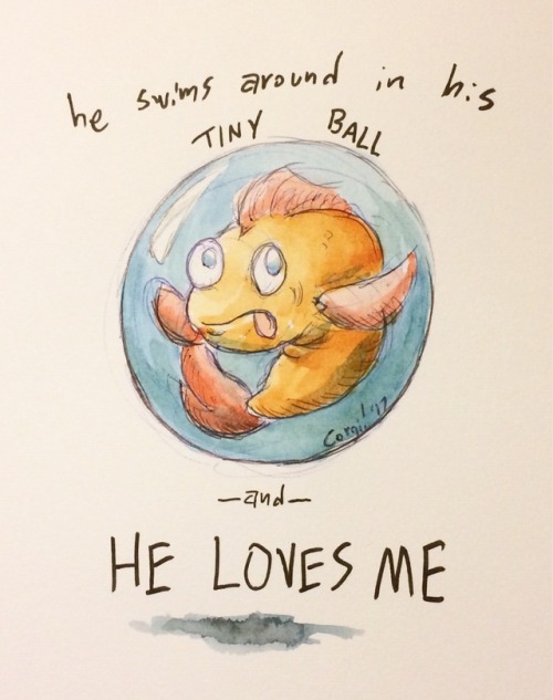 theoldaeroplane:  here to grace my new sketchbook, it’s everyone’s favorite fish, Steven!!