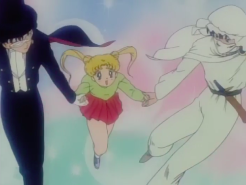 sailormoonsub:Serena’s fantasy is a threesome, but with only two people