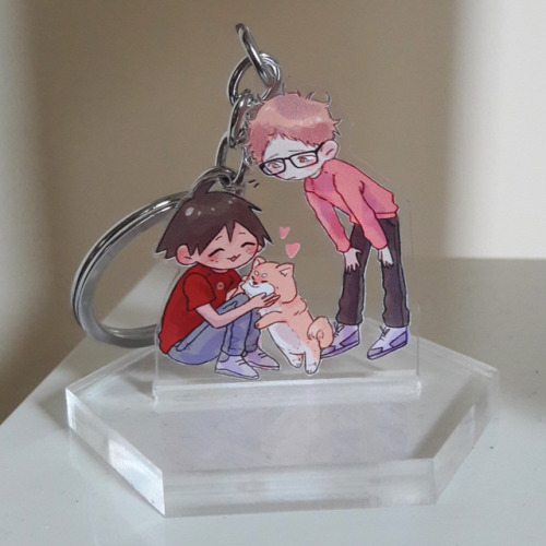 yankasmiles: New keychains and standees are now up on my shop  I’ve also added some new p