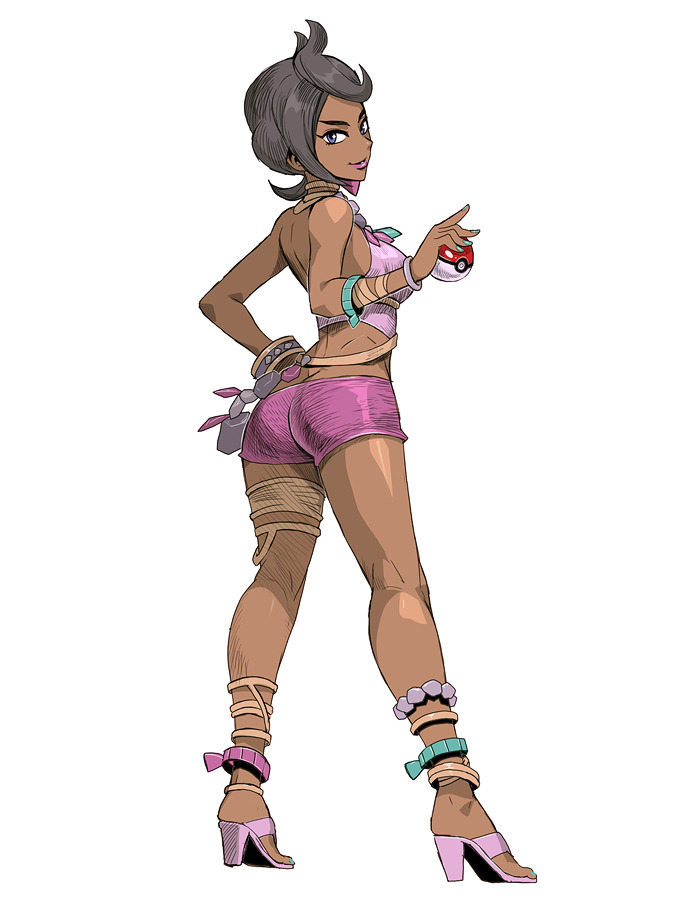 genzoman:  More Pokemon sketch! Olivia / ライチ / Lychee