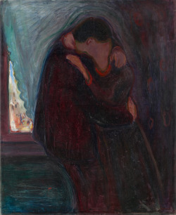 artessenziale:  The Kiss by Edvard Munch