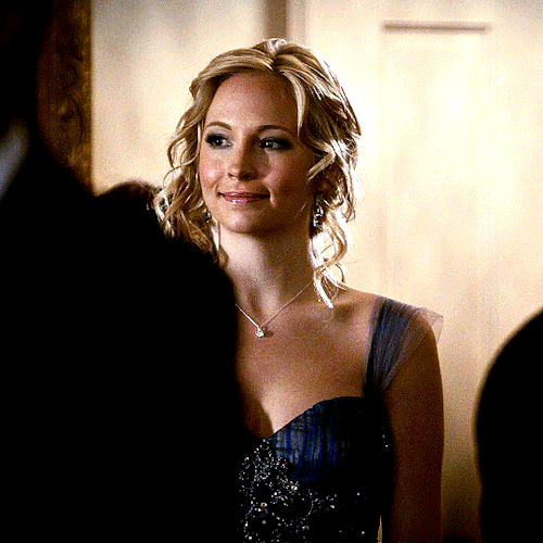 Klaus and Caroline in “Dangerous Liaisons” 