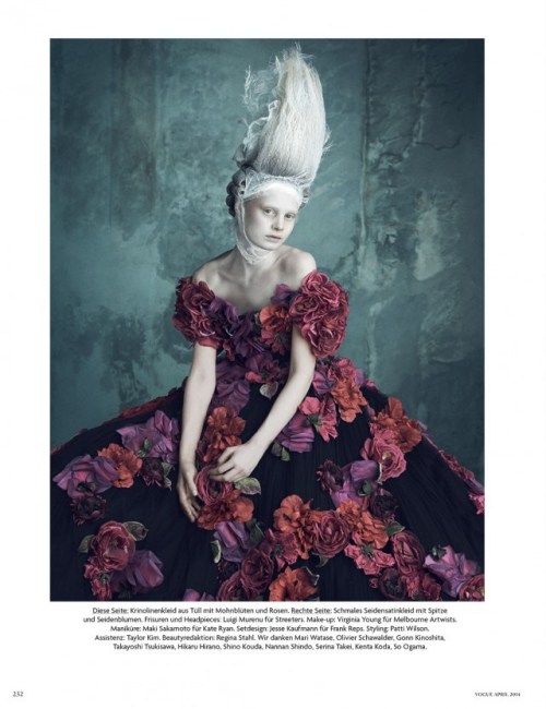 Dolce &amp; Gabbana Alta Moda by Daniele &amp; Luigi + Iango for Vogue Germany, April 2014&n