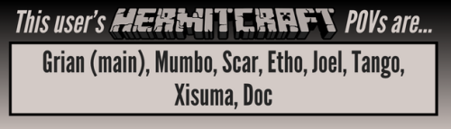 Who Are Your Hermitcraft Mains??