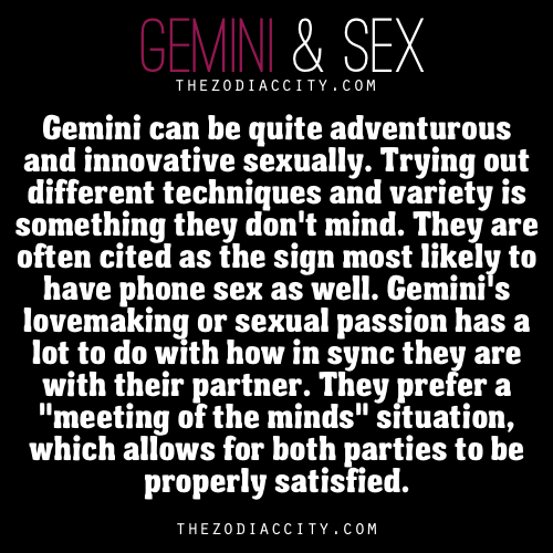 Love being a Gemini