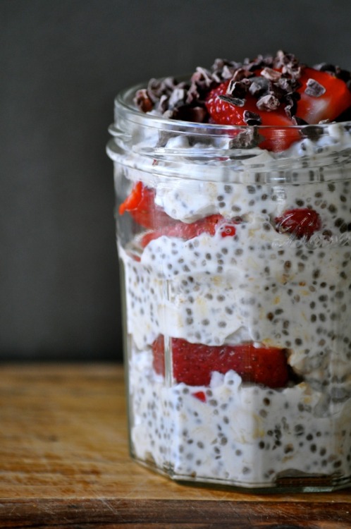 bleuchocolat: Overnight Oats・Once Upon a Recipe