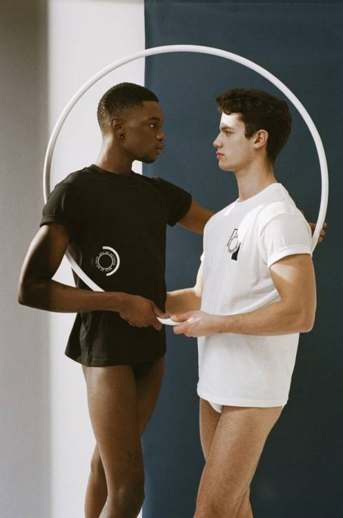 pantymime:  Edward Napoleon and Tristan Zanchi by Enzo Tonati for Vanity Teen