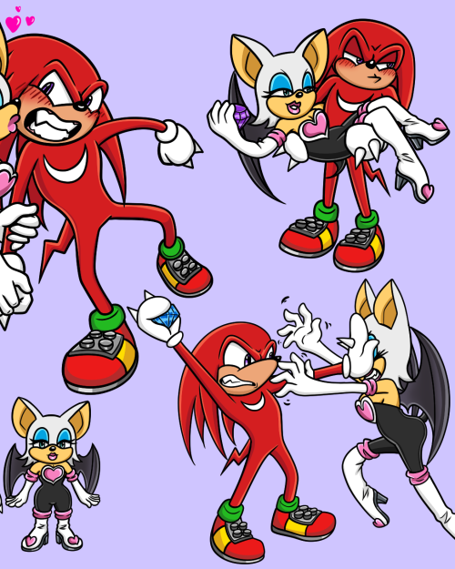 Some Knuckles and Rouge!