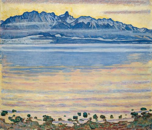 The  Thun Lake in Stockhorn  -  Ferdinand Hodler 1904Swiss 1853-1918