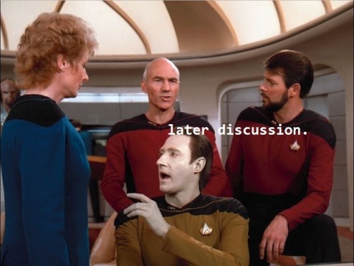 Star Trek: The Next Generation S2 E2 “Where Silence Has Lease” 14:47Picard will have NO existential 