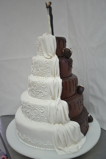 Modelos de bolo de chá de panela & casamento # 1