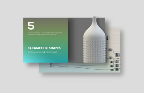 #parametric shapes on @Behance  Grasshopper is a graphical algorithm editor integrated with Rhi