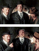  Ripper Street cast trying to stay put for promotional pictures (x)   