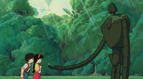 heirloombabydoll:Laputa: Castle in the Sky (1986), dir. Hayao MiyazakiI love this robot!!!!