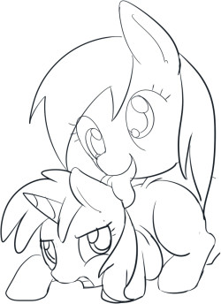 xD Silly Derpy, ponies aren’t kitties~