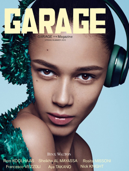 The five cover stars of Garage magazine’s latest issues, which features animated covers and em