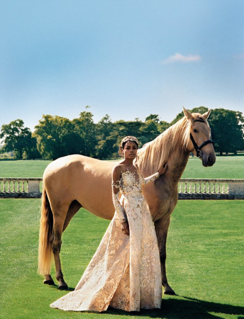 belle-ayitian: Naomie Harris | Town &amp; Country