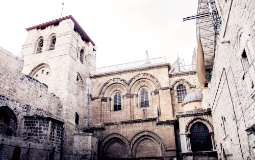 henriplantagenet: Church of the Holy Sepulcher, Jerusalem.Originally built by the mother of Emp