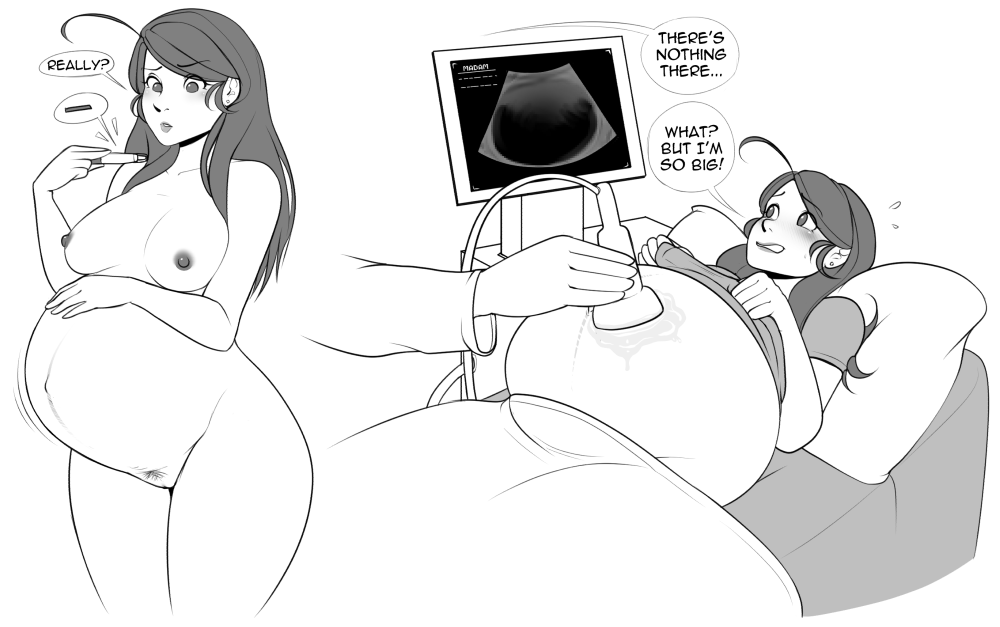 madammoo:Lil doodleset playing with a phantom pregnancy - essentially all the symptoms