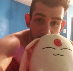 thenerdybadboy:  Mokona is my cuddle buddy