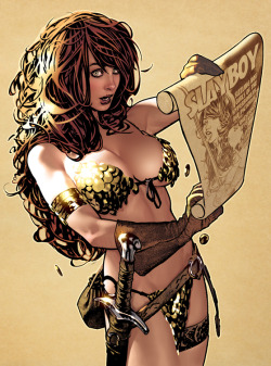 geekearth:  Red Sonja - More of my favorite Women of Comics  Super hot and an amazing heroine