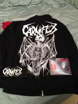 carnifucks:  New editions to the mighty merch collection 